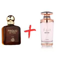 Lattafa Mayar & Fragrance World Proud of You Oud